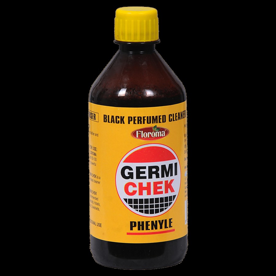 Floroma Germi Chek Black Phenyle Cleaner - Perfumed