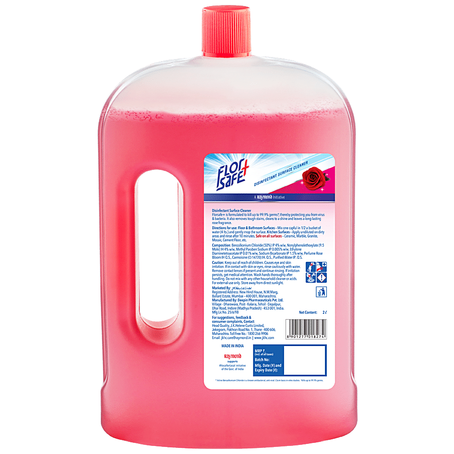 Florsafe + Surface Disinfectant Cleaner - Rose Bloom