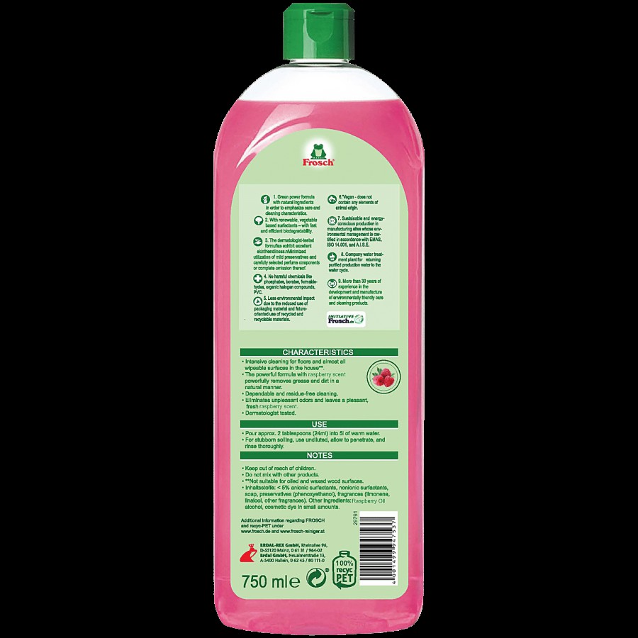 Frosch Floor Universal Cleaner - Raspberry