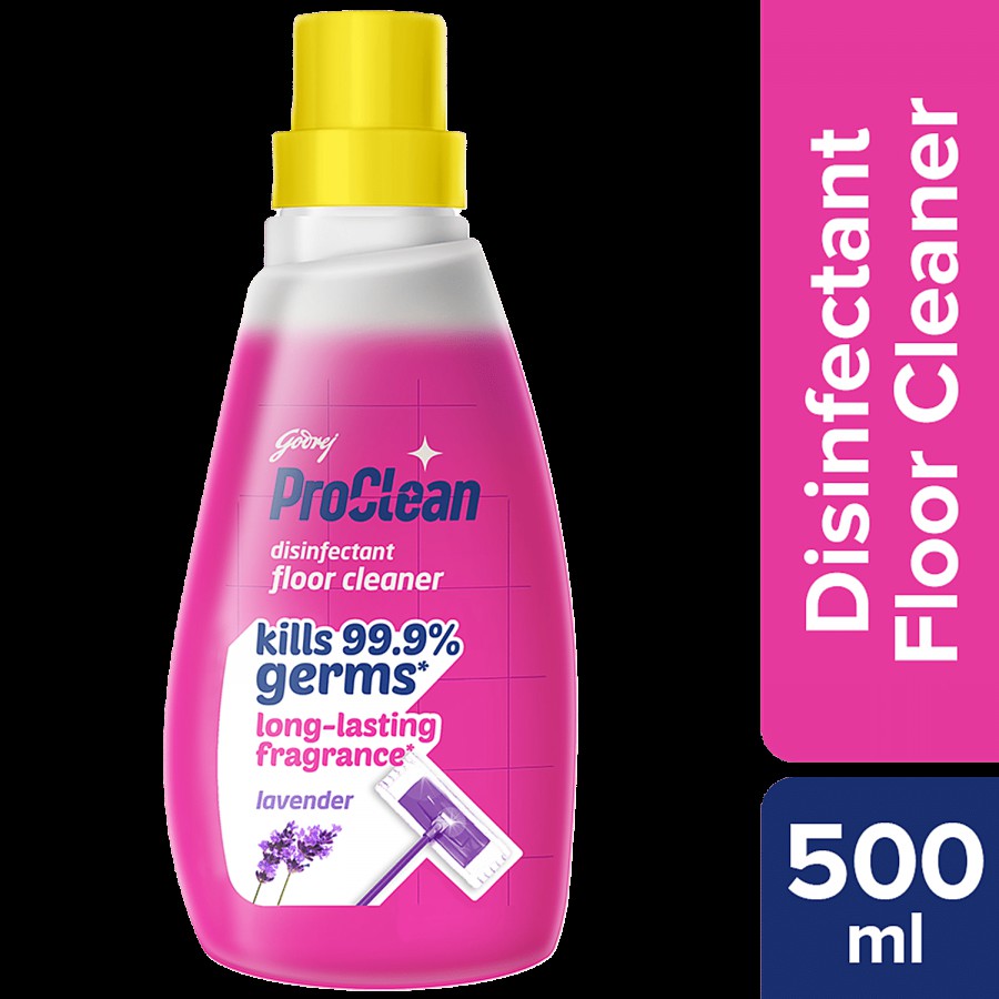 Godrej Proclean Disinfectant Floor Cleaner - Lavender Fragrance