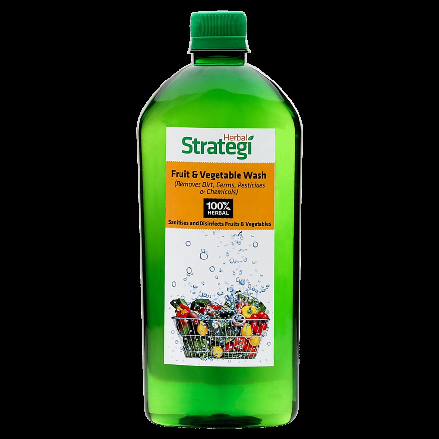 Herbal Strategi Fruit & Vegetable Wash - 100% Herbal