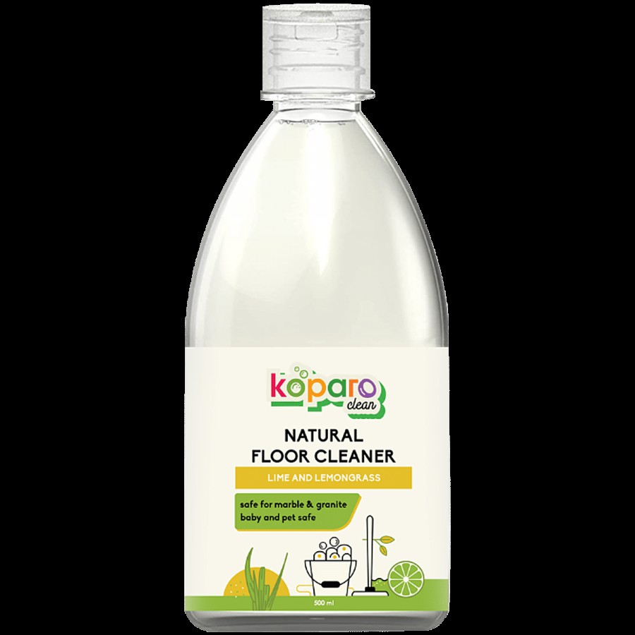 Koparo Clean Disinfectant Floor Cleaner - Lime & Lemongrass