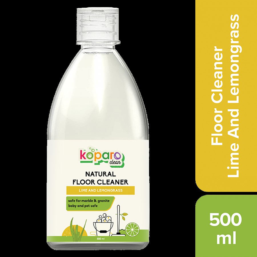 Koparo Clean Disinfectant Floor Cleaner - Lime & Lemongrass