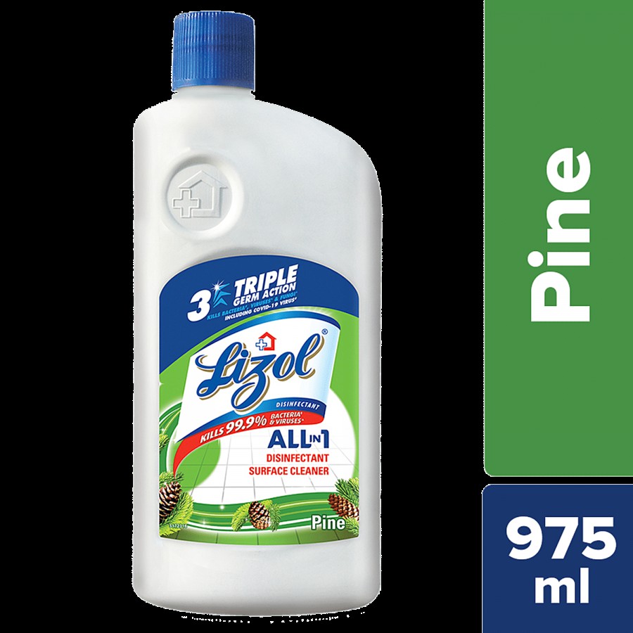 Lizol All In 1 Disinfectant Surface & Floor Cleaner - Pine