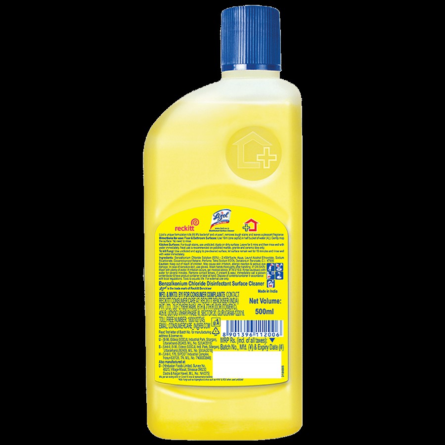 Lizol Disinfectant Surface & Floor Cleaner Liquid