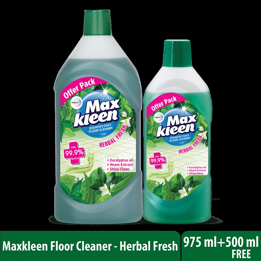 Maxkleen Disinfectant Floor Cleaner - Herbal Fresh