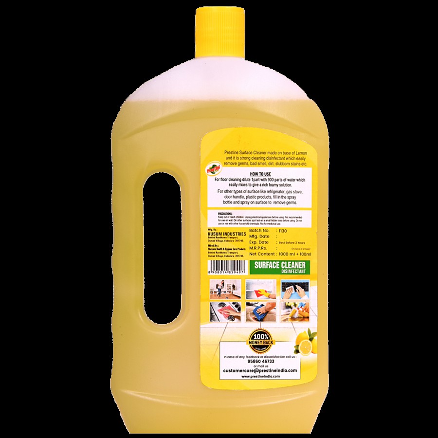 Prestine Surface Cleaner Disinfectant - Lemon