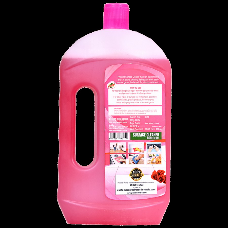 Prestine Surface Cleaner Disinfectant - Rose