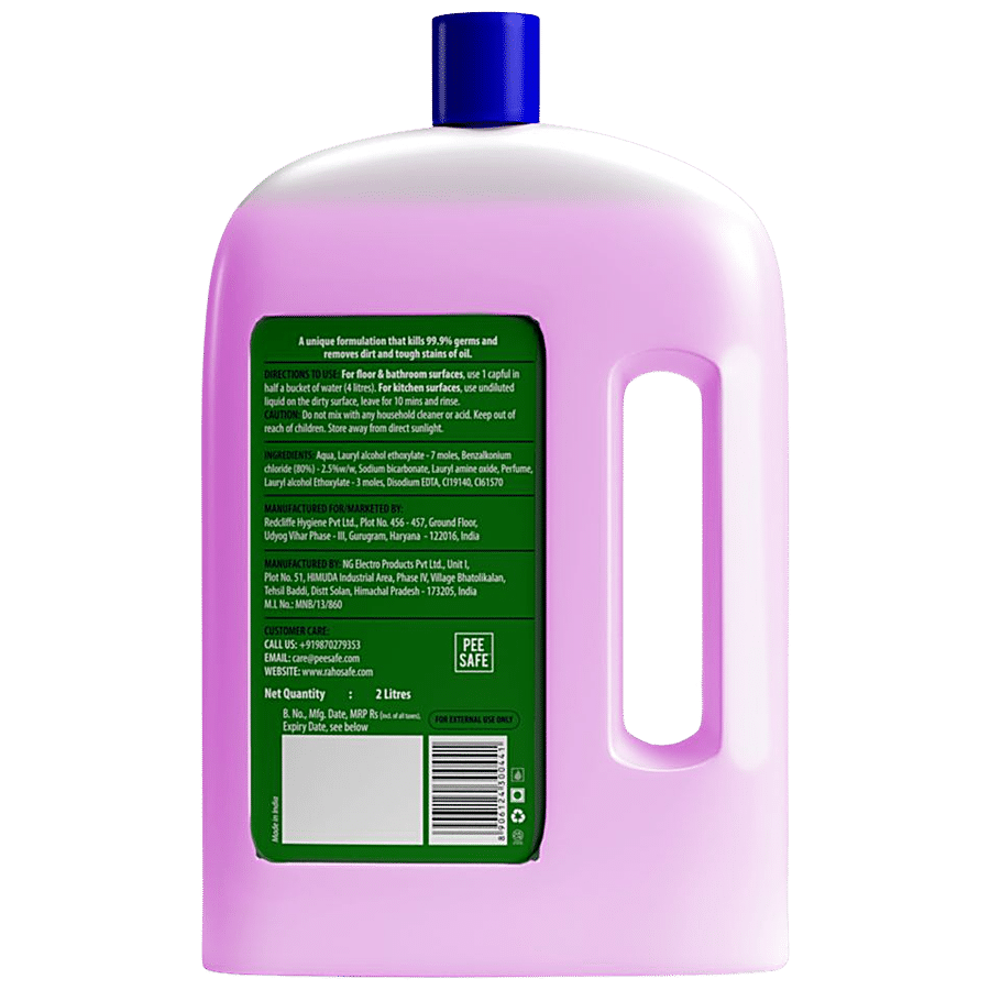 Raho Safe Disinfectant Floor Cleaner - Floral