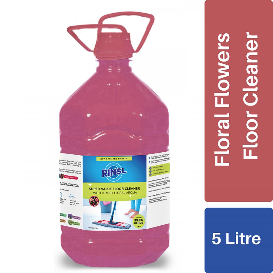 Rinsl Super Value Floor Cleaner - Luxury Floral Aroma