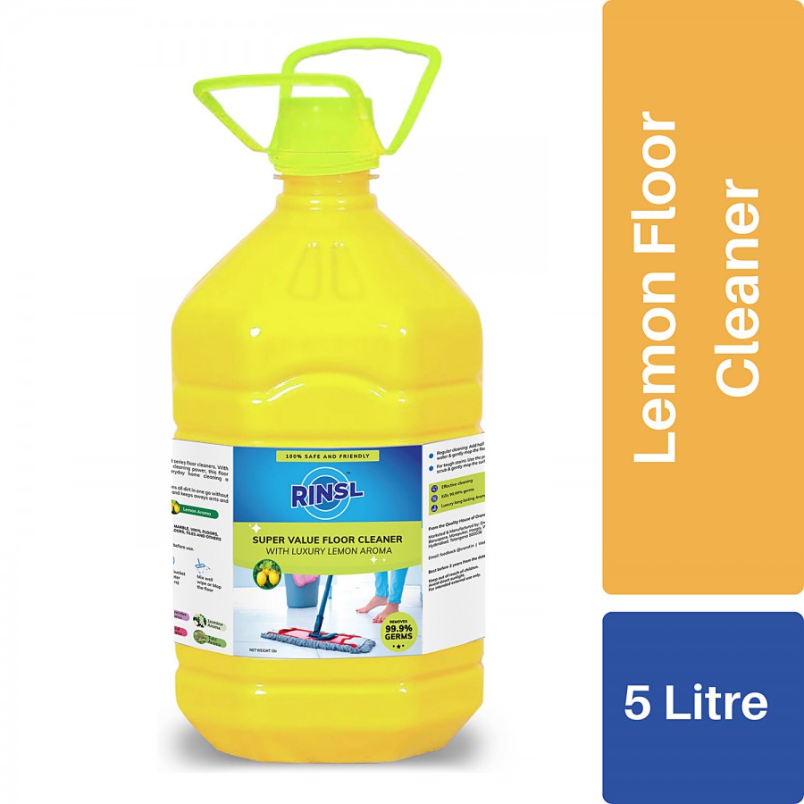 Rinsl Super Value Floor Cleaner - Luxury Lemon Aroma