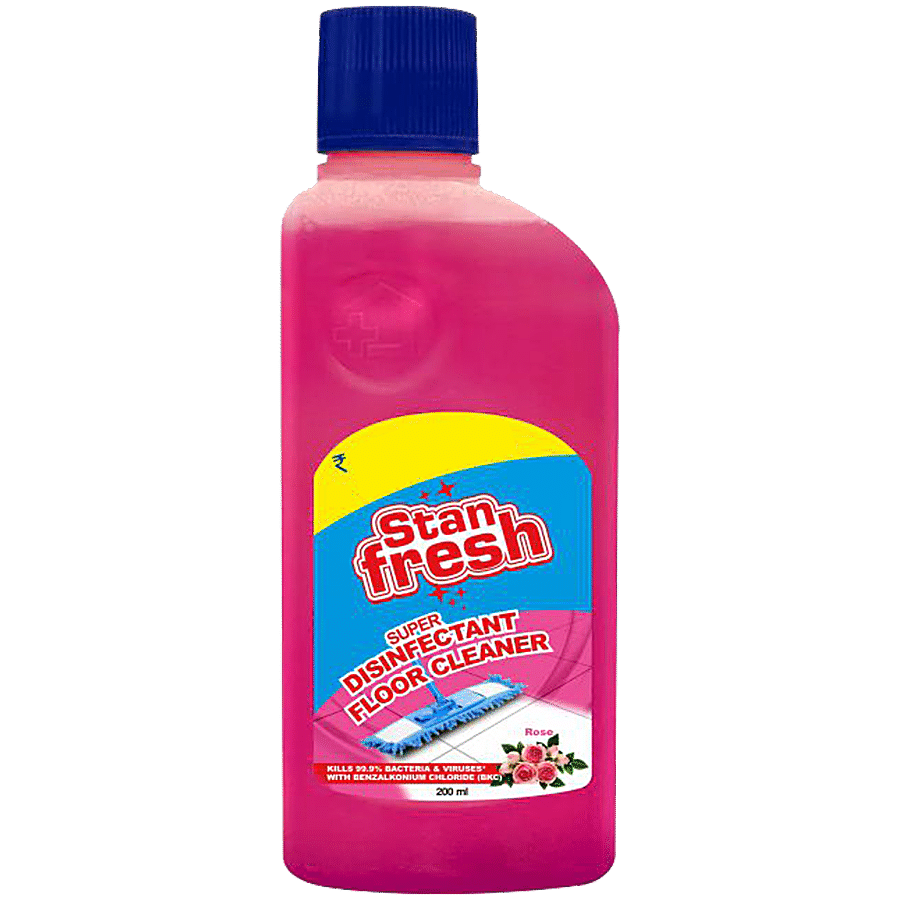 STANFRESH Super Disinfectant Floor Cleaner - Rose