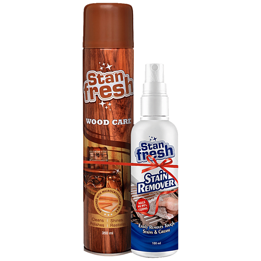 STANFRESH Wood Care & Stain Remover - Removes Tough Stains