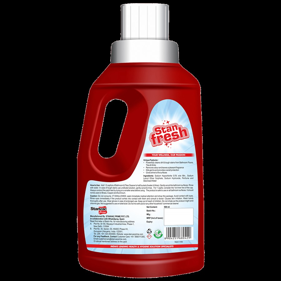 Stanfresh Bathroom & Tiles Cleaner - Tough On Stains