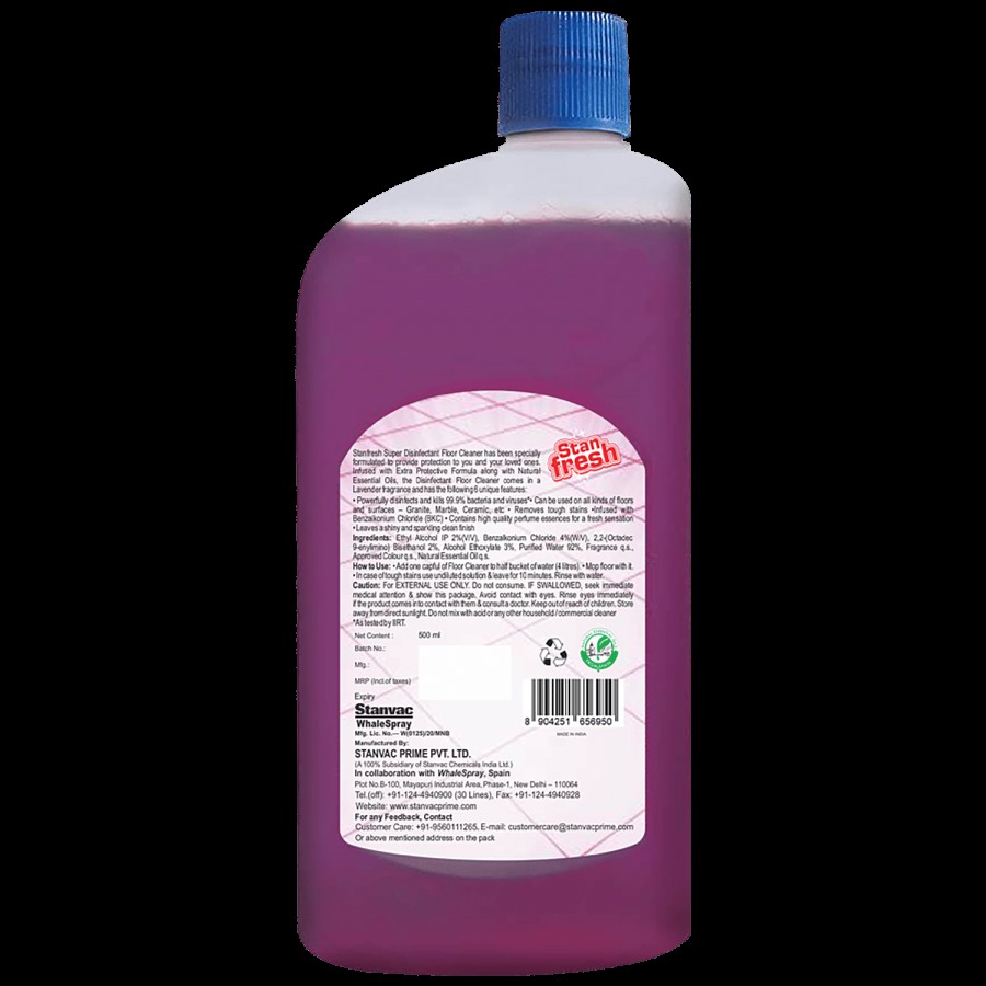 Stanfresh Disinfectant Floor Cleaner- With Benzalkonium Chloride