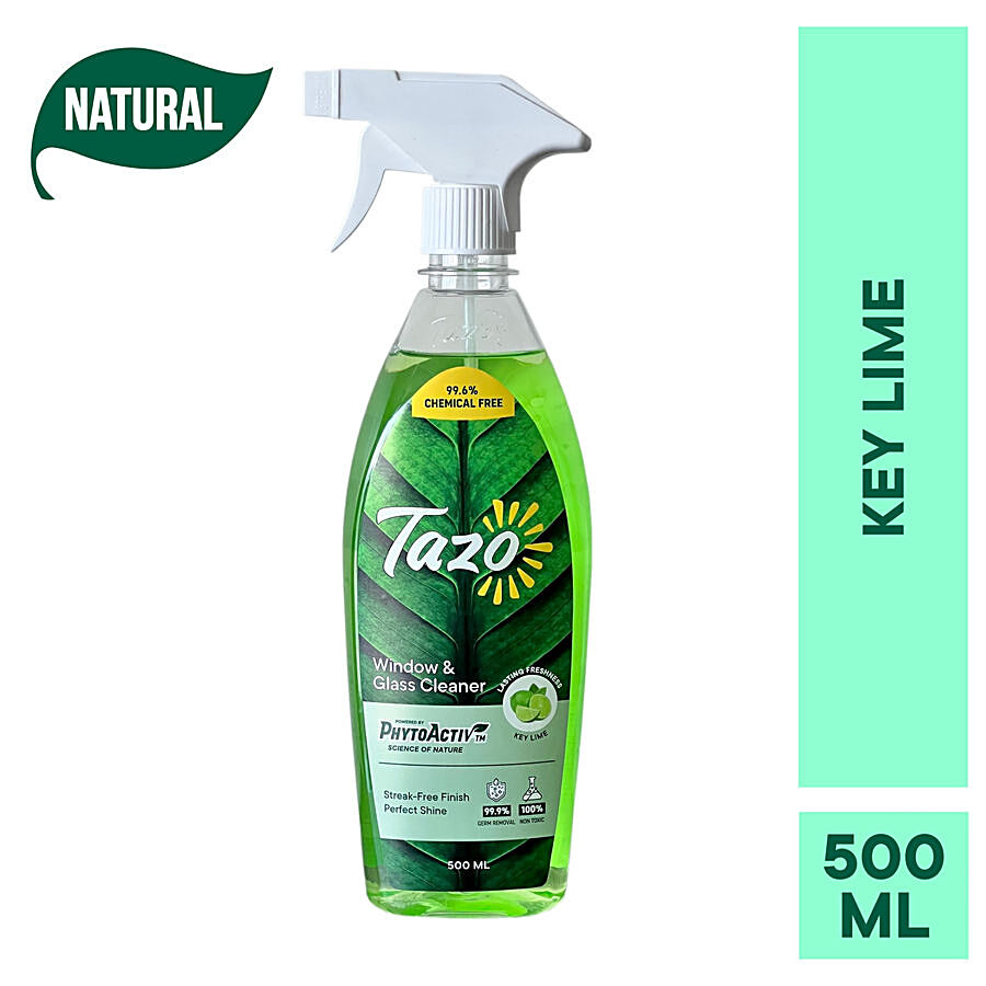 Tazo Natural Window & Glass Cleaner-Key Lime 99.6% Chemical Free