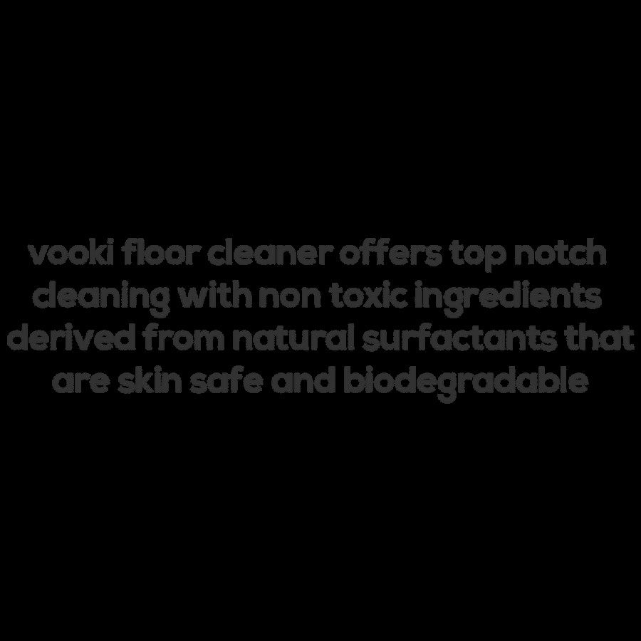 Vooki Floor cleaner - Disinfects