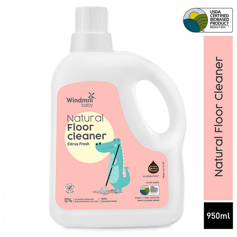 Windmill Baby Natural Floor Cleaner - Citrus Fresh