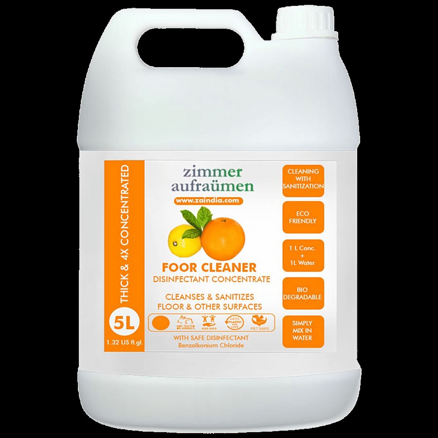 Zimmer Aufraumen Floor Cleaner - Disinfectant Concentrate