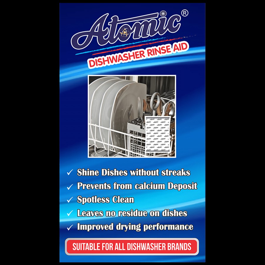 ATOMIC Dishwasher Rinse Aid Liquid