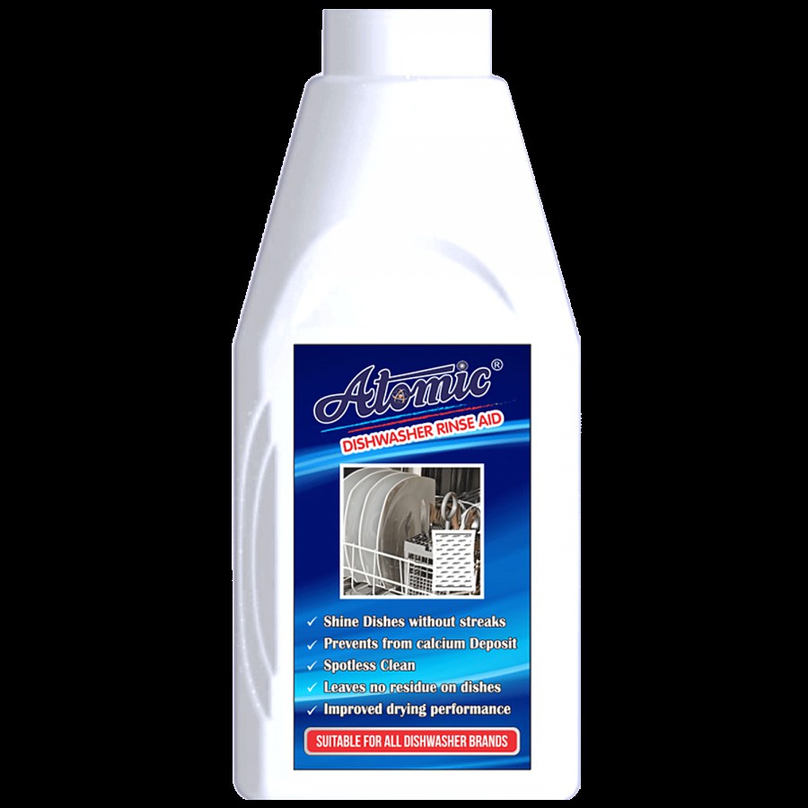 ATOMIC Dishwasher Rinse Aid Liquid