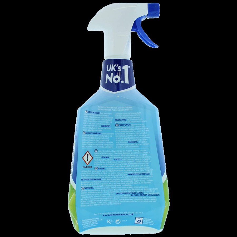 Astonish Mould & Mildew Remover - For Deep & Long Lasting Cleaning