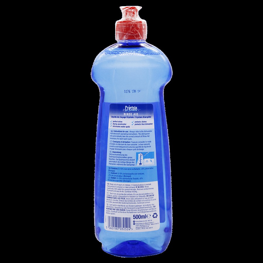 Crystale Dishwasher Rinse Aid forCrystal Shine