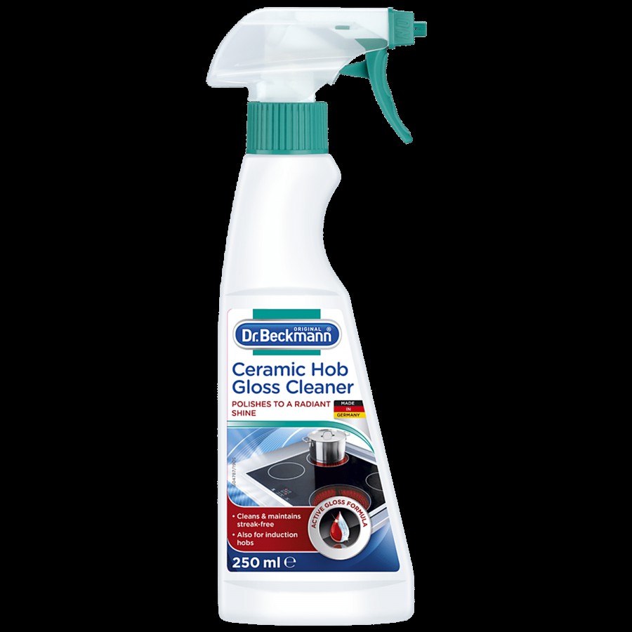 Dr. Beckmann Ceramic Hob Gloss Cleaner Spray - Polishes To A Radiant Shine