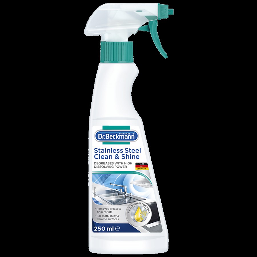 Dr. Beckmann Stainless Steel Cleaner - Decreases With High Dissolving Power