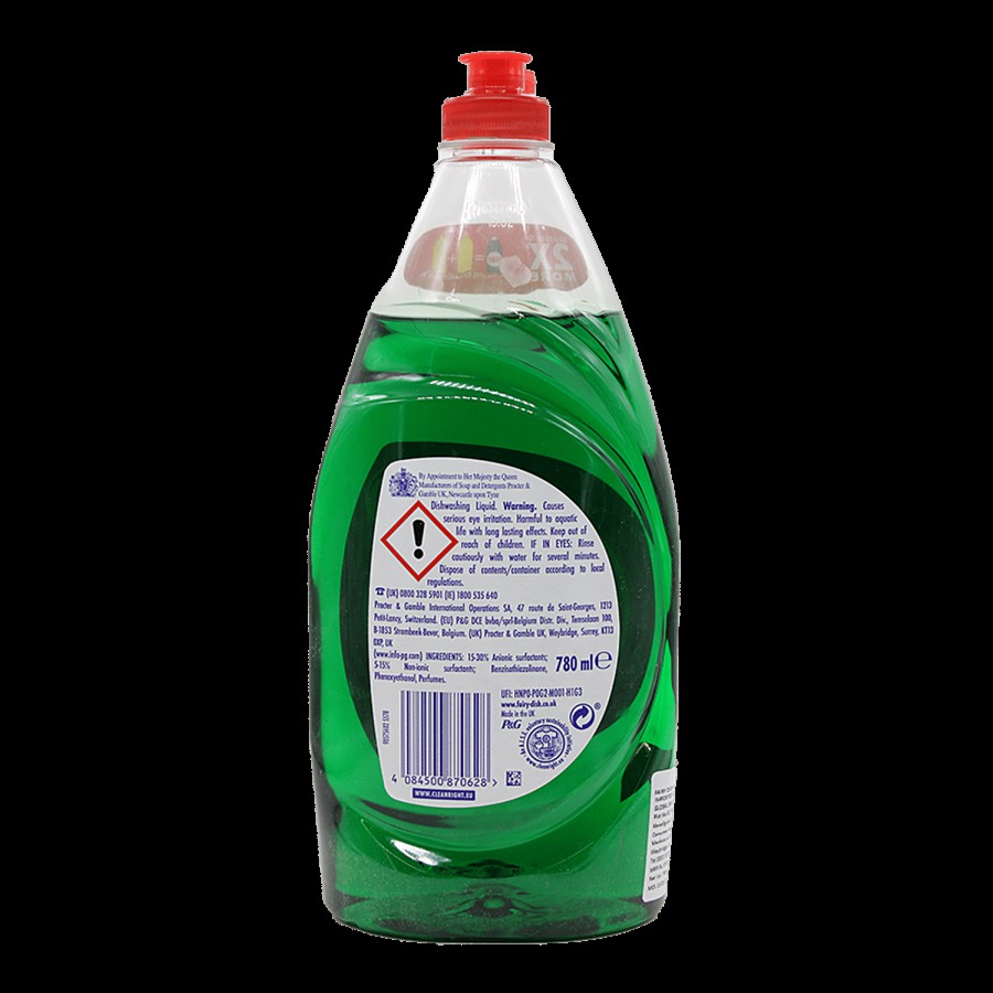 Fairy Dishwasher Liquid - Has Antibacterial Properties