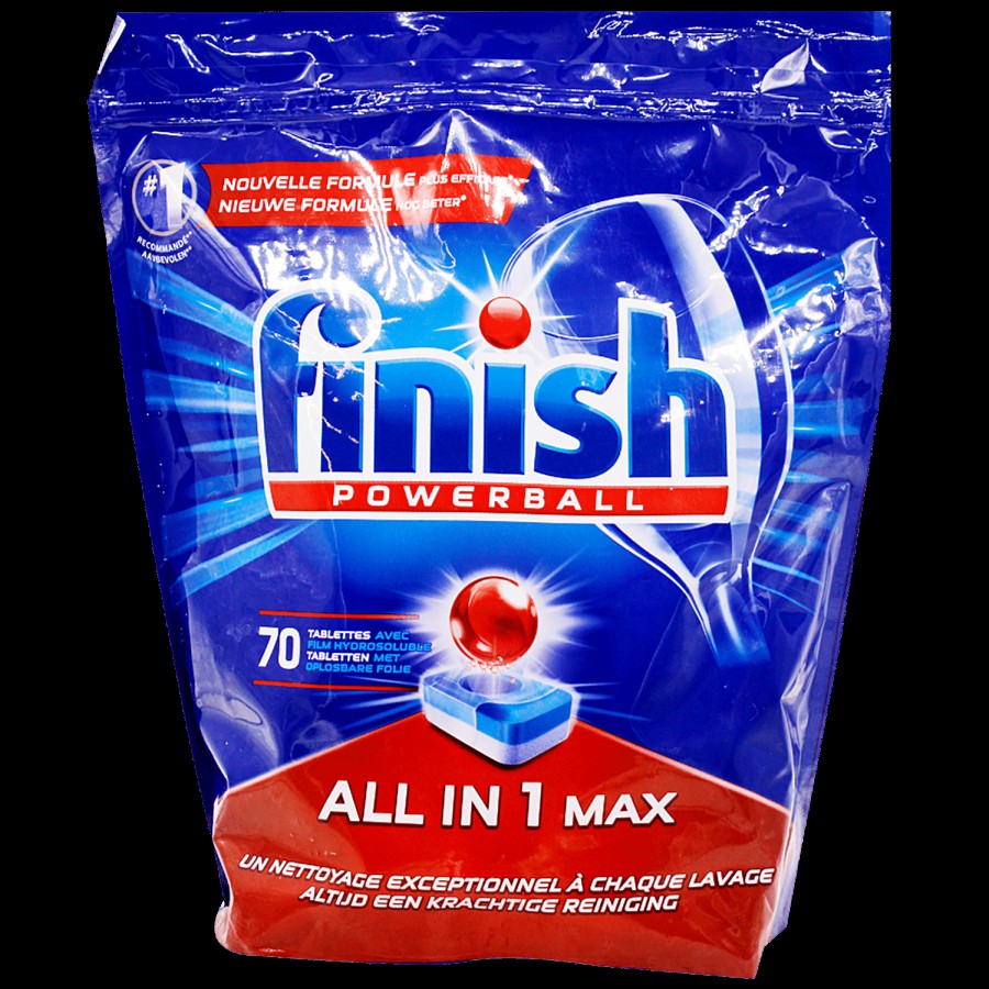 Finish All In 1 Max Dishwasher Tablets