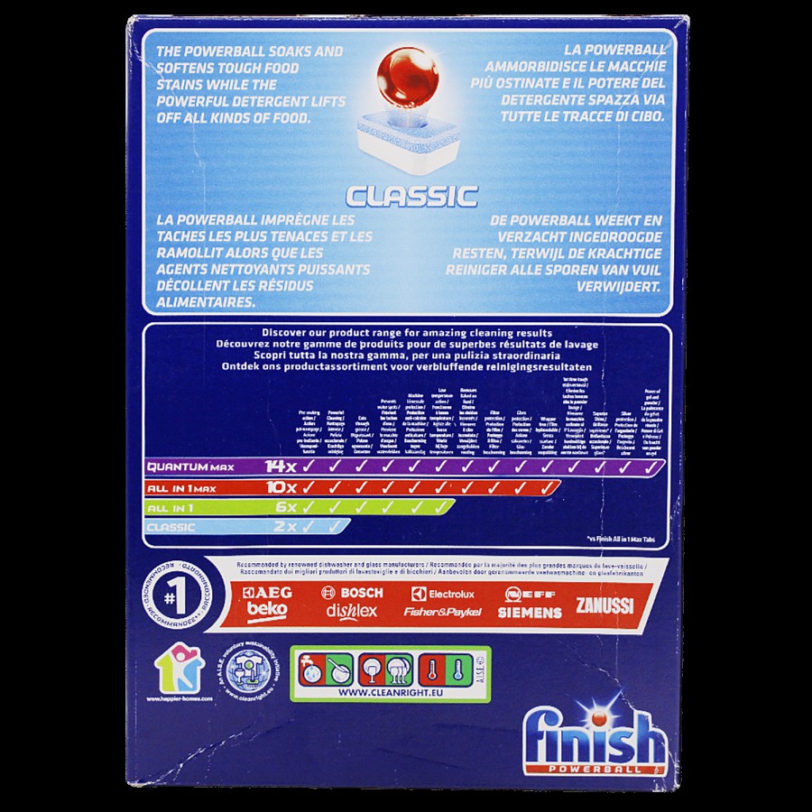 Finish Dishwasher Tablets Powerball Classic