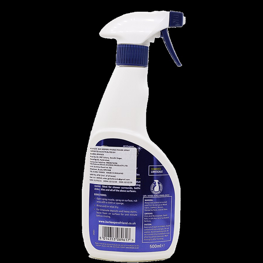 Kilrock All Purpose Power Spray Surface Cleaner - Tough On Grease & Grime