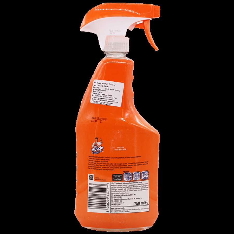 Mr. Muscle Kitchen Cleaner - With Advanced Power