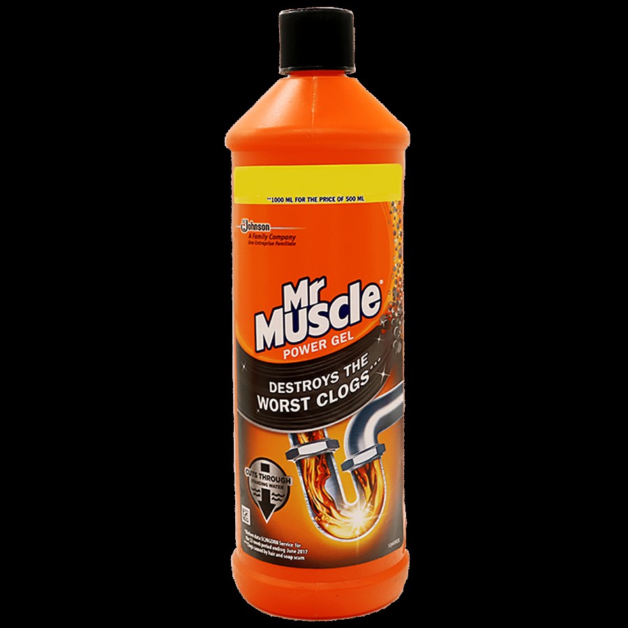 Mr. Muscle Max Gel Sink & Pipe - Unblocker