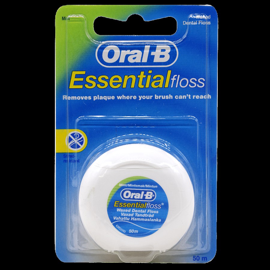 Oral-B Essential Waxed Floss - Mint