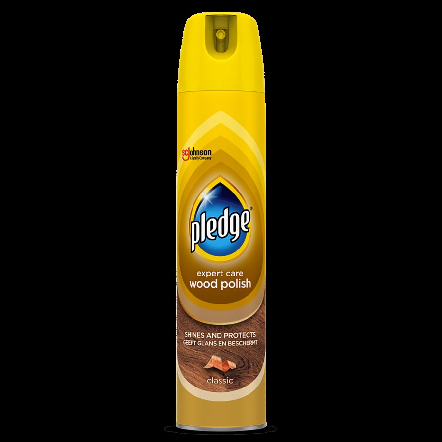 Pledge Expert Care Wood Polish Spray - Classic