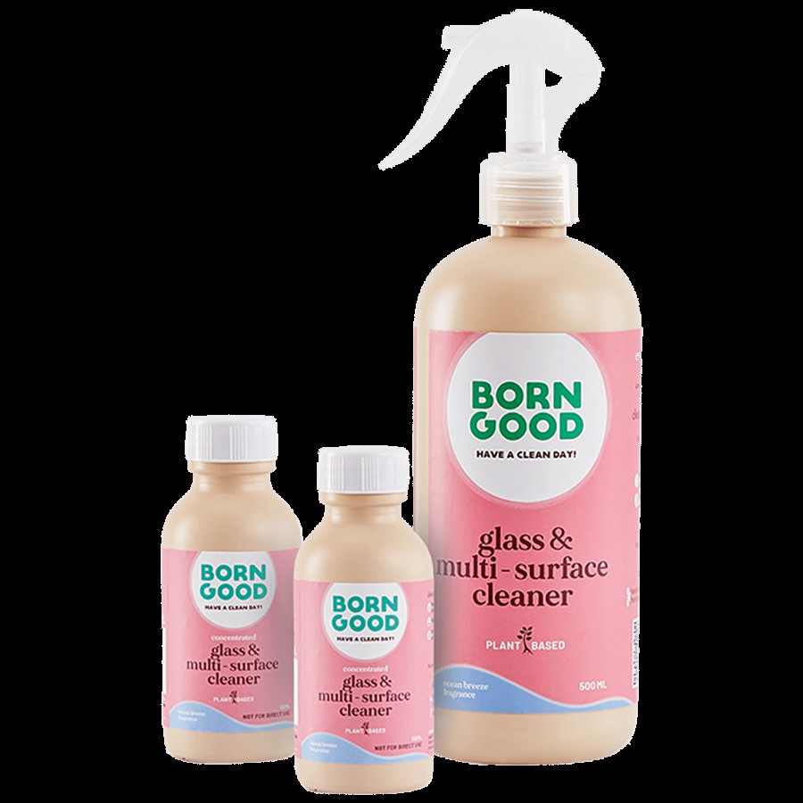 Born Good Concentrated Glass & Multi-Surface Cleaner - Non-Toxic