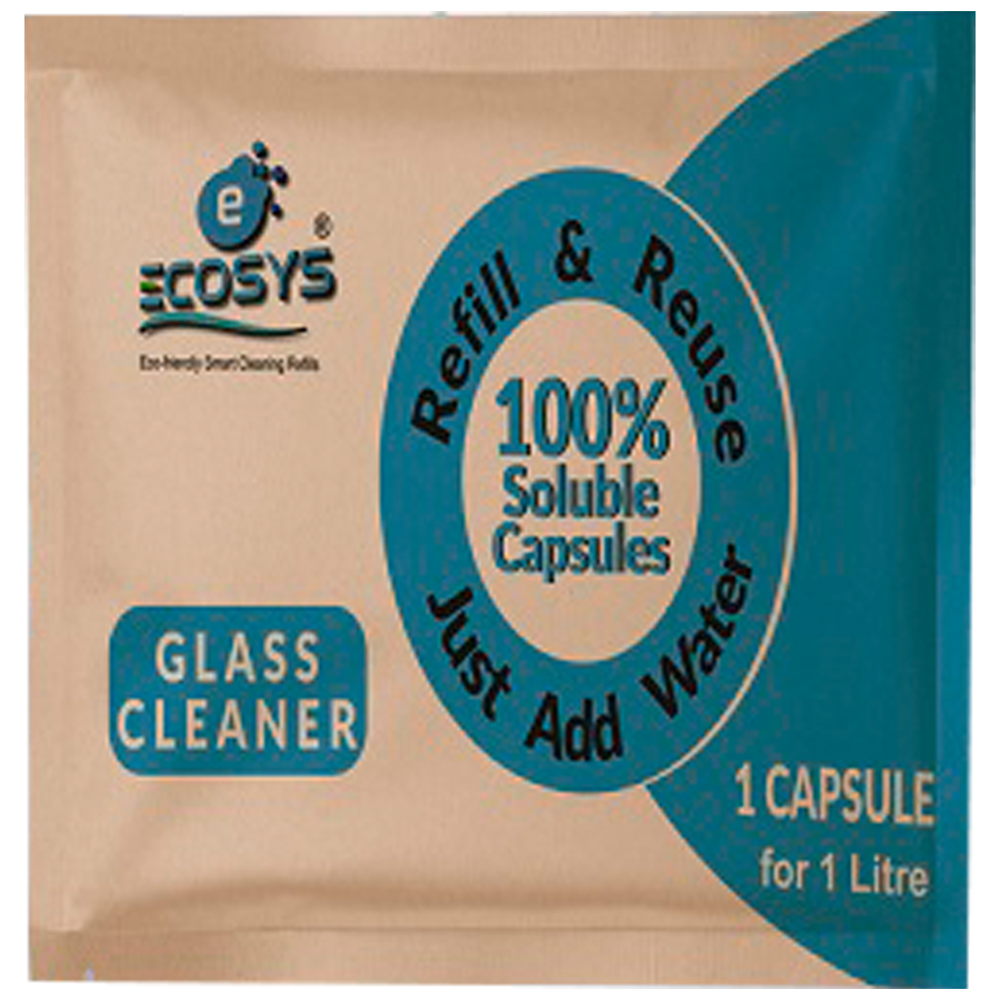 Ecosys Glass Cleaner - Soluble Capsule