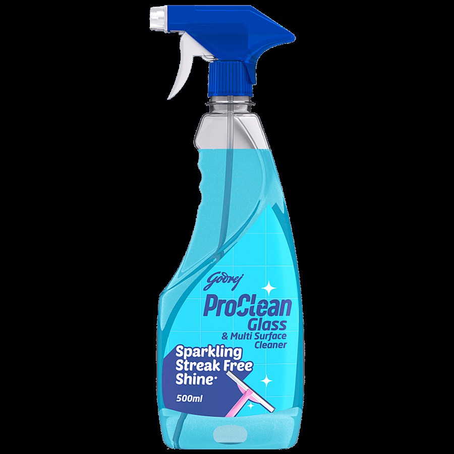 Godrej Proclean Glass & Multi Surface Cleaner - Sparkling Streak Free Shine