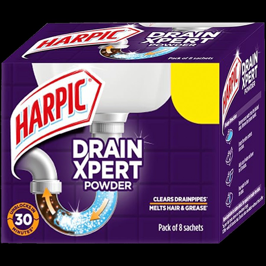 Harpic Drain Xpert Drain Cleaning Powder