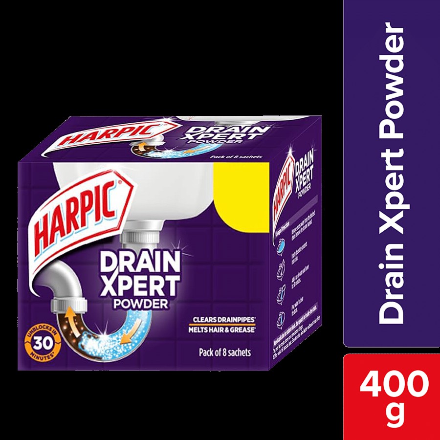 Harpic Drain Xpert Drain Cleaning Powder