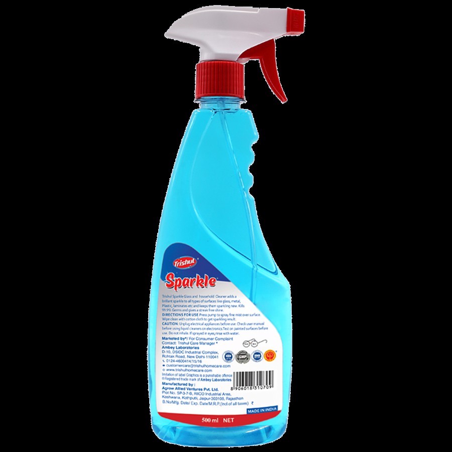 Trishul Glass Cleaner - Sparkle