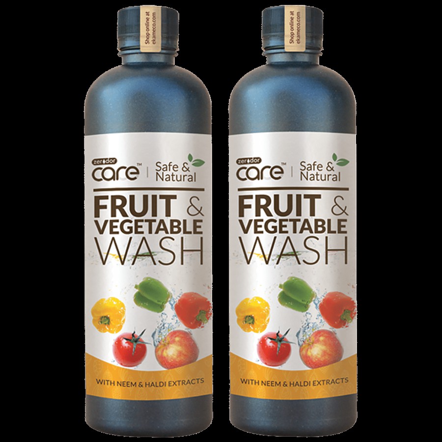 ZERODOR CARE Natural Fruit & Vegetable Wash