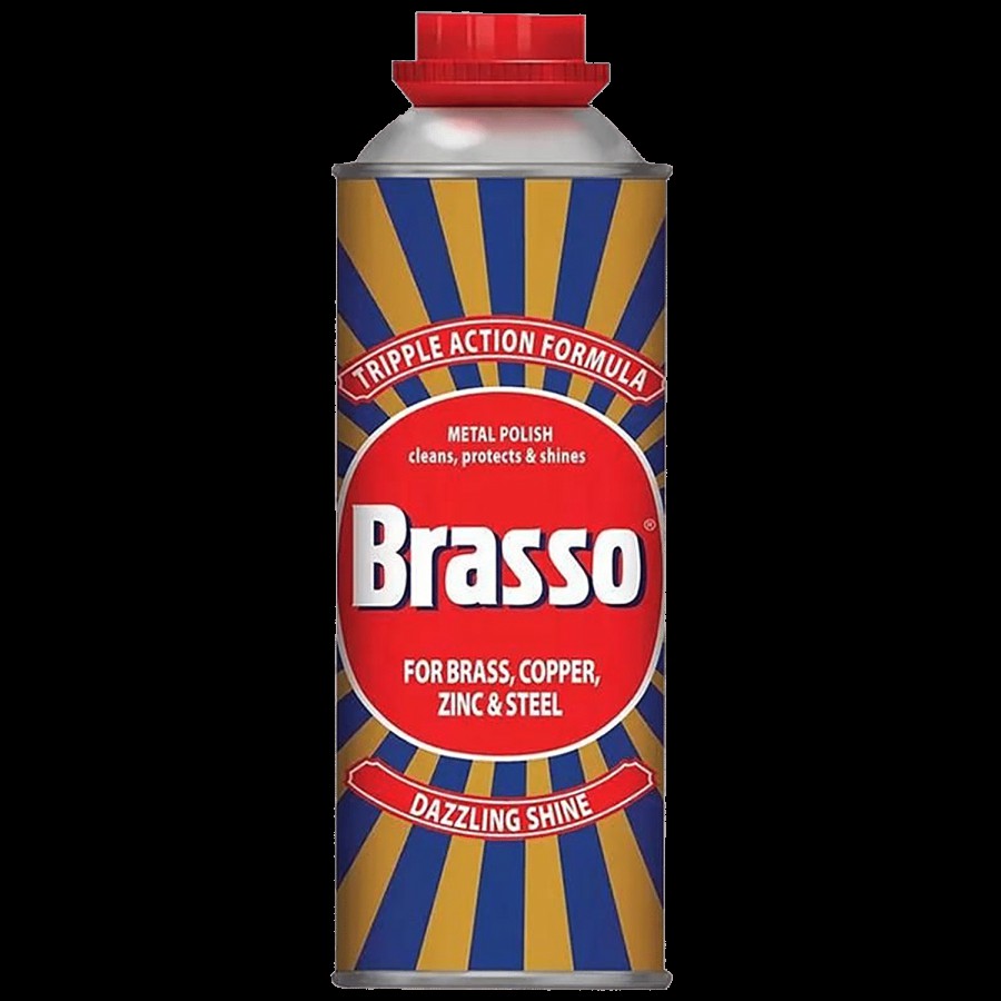 Brasso Metal Polish Triple Action Formula