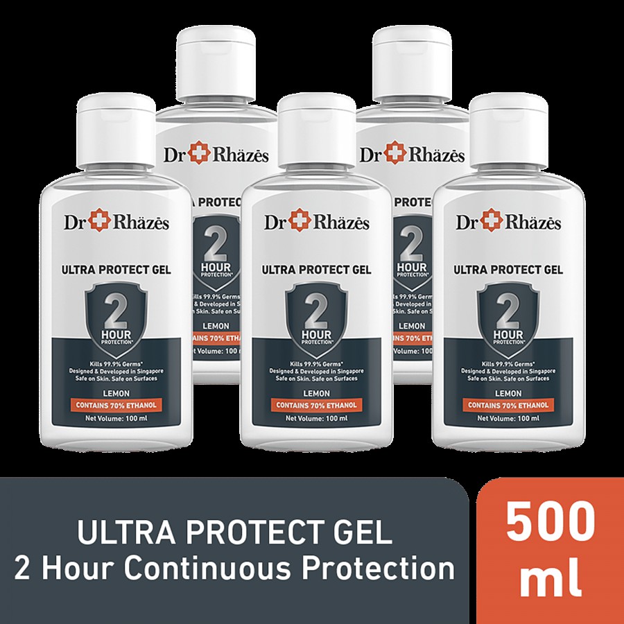 Dr Rhazes 2 Hour Protection Ultra Protect Gel - Lemon