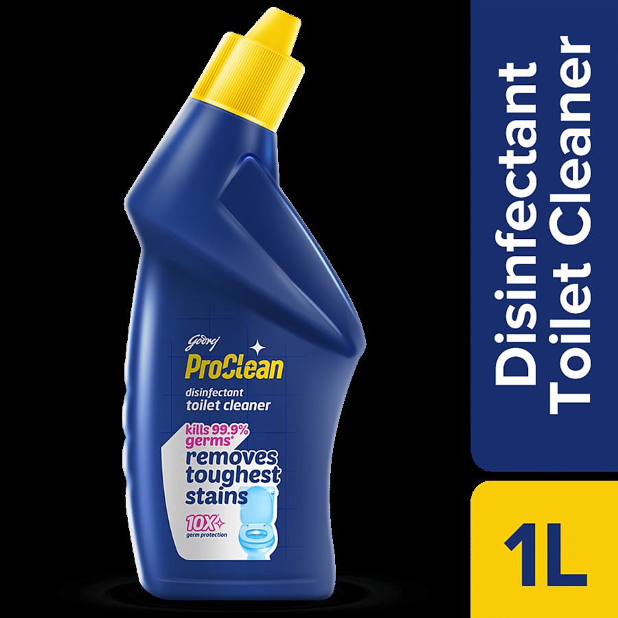 Godrej Proclean Disinfectant Bathroom Cleaner - Removes Tough Stains