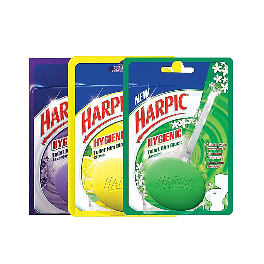 Harpic Hygienic Toilet Cleaner Rim Block