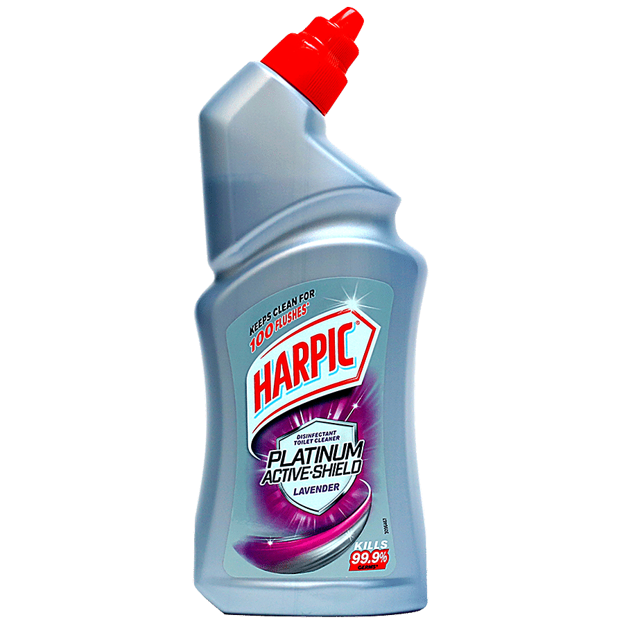 Harpic Platinum Active-Shield Disinfectant Toilet Cleaner Liquid