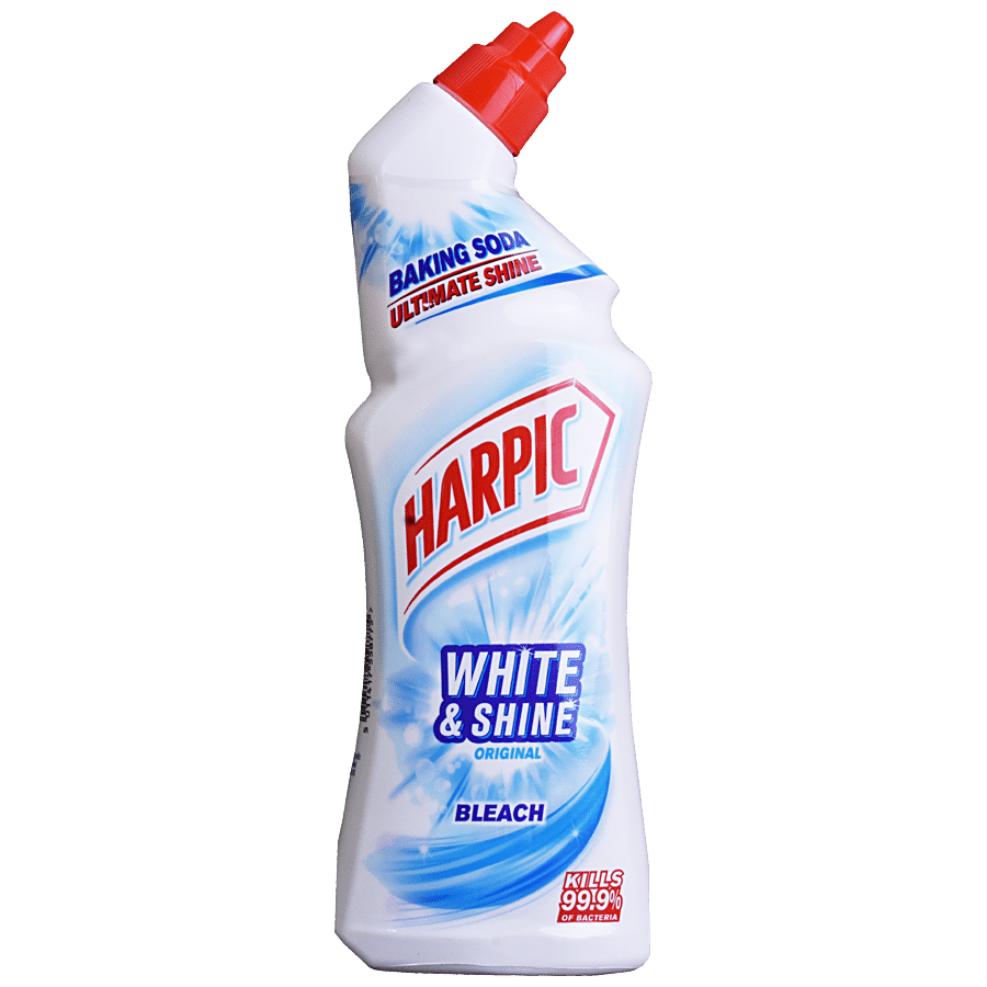 Harpic White & Shine Original Bleach - Baking Soda Ultimate Shine